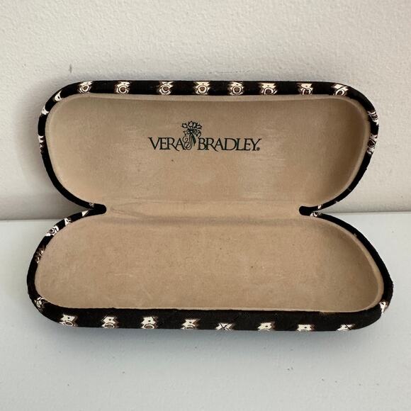 Vera Bradley Vintage Zebras Sun Regular Or Reading Glasses Hard Case Lightweight - Picture 7 of 7